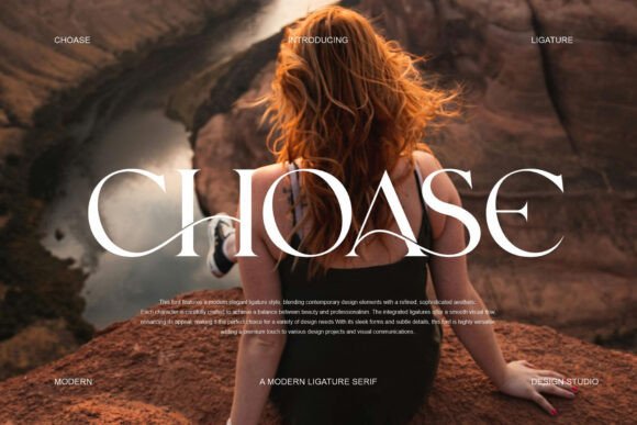 Choase: A Sophisticated Serif Font for Elegant Publishing