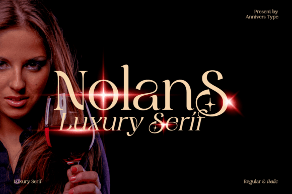 Discover Nolans: A Luxury Serif Typeface for Elegant Publishing