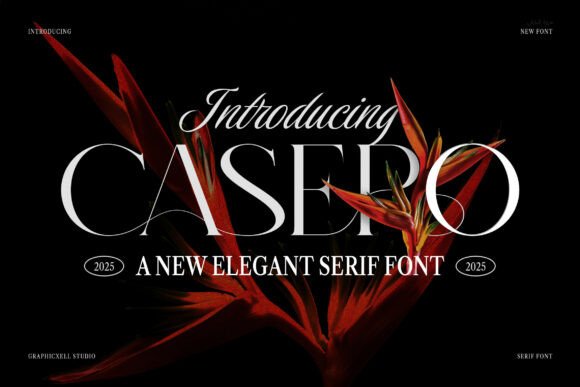 Discover the Elegance of Casero: A Luxurious Serif Font