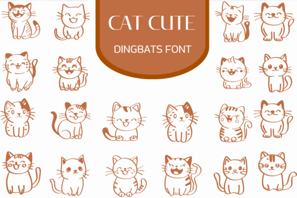 Enhance Your Brand with Cat Cute: A Feline-Themed Font