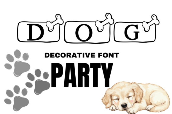 Enhance Your Editorial Design with Dog Party Font