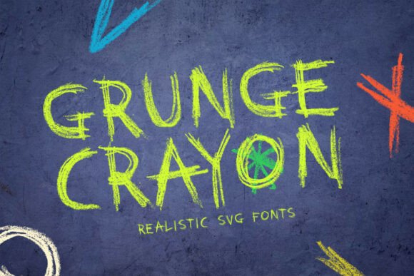 Grunge Crayon Typeface: An Editorial Design Review