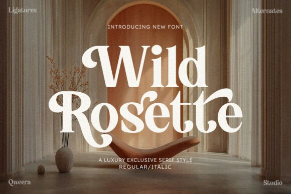 How Wild Rosette Font Can Elevate Your Brand's Visual Identity