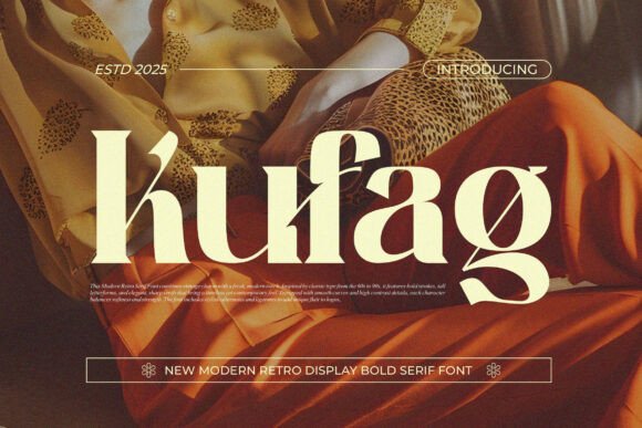Kufag Bold: A Maker's Review of a Modern Retro Serif Font