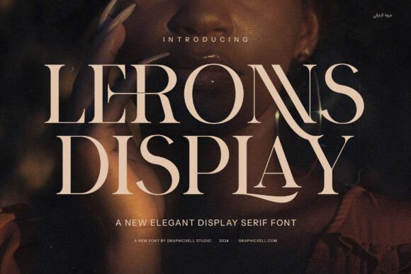 Leronns: The Elegant Serif Font for Crafters and Designers