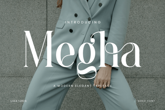 Megha: An Elegant Typeface for Editorial Serenity