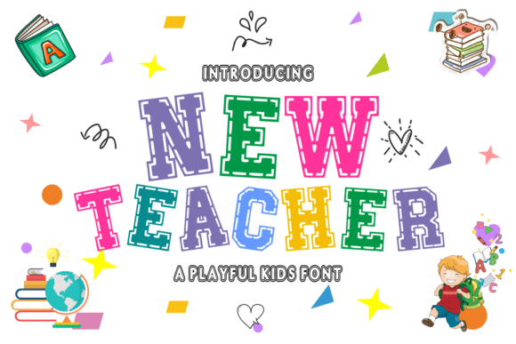 New Teacher: A Font to Elevate Your Brand's Visual Story