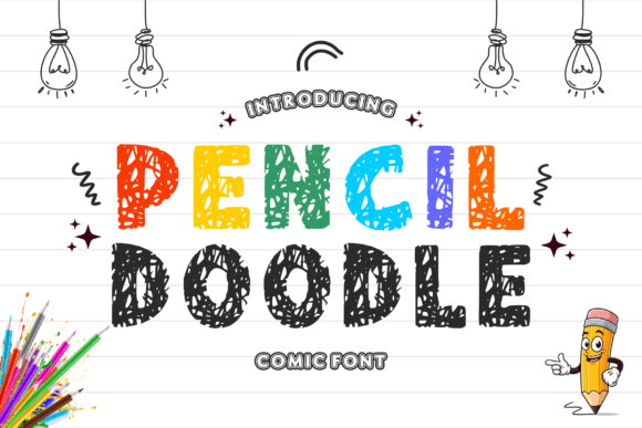 Pendoodles Regular: A Sketch Font for Editorial Mood