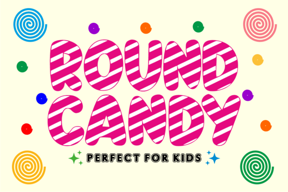Round Candy: A Playful Font for Editorial Delight