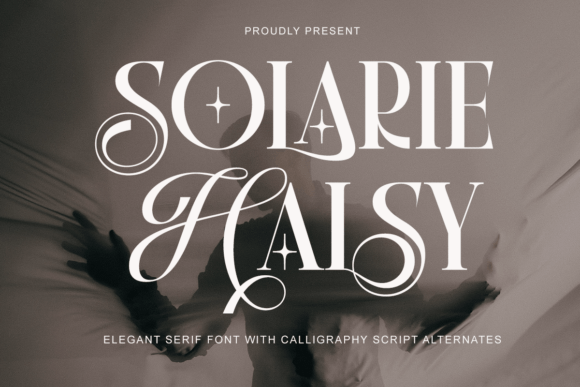 Solarie Halsy: A Refined Font for Editorial Expression