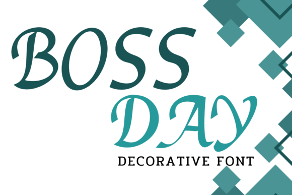 The Boss Day Font: Elevating Your Business Visuals