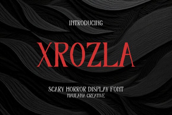 The Xrozla Font: A Bold Serif for Distinctive Brand Identity