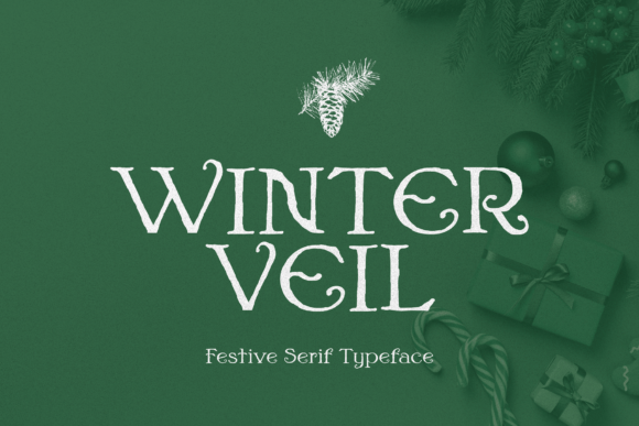 Winter Veil: The Perfect Serif Font for Festive Branding