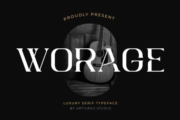 Worage: A Timeless Serif Font for Elegant Branding